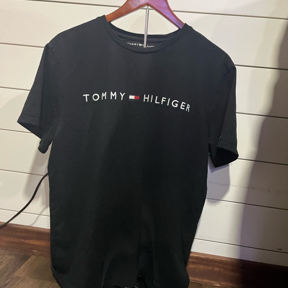 Tommy Hilfiger Black Short Sleeve Tee